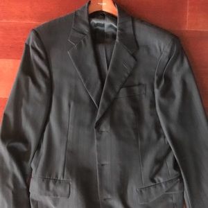 Mainline Prada suit  handmade 40R, navy